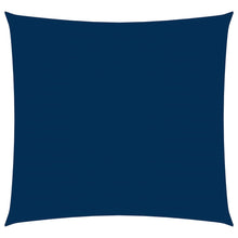 Zonnescherm vierkant 2,5x2,5 m oxford stof blauw 2.5 x 2.5 m Blauw