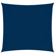 Schaduwdoek vierkant 3x3 m blauw oxford stof