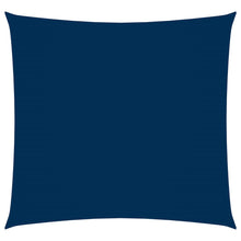 Schaduwdoek vierkant 3x3 m oxford stof blauw