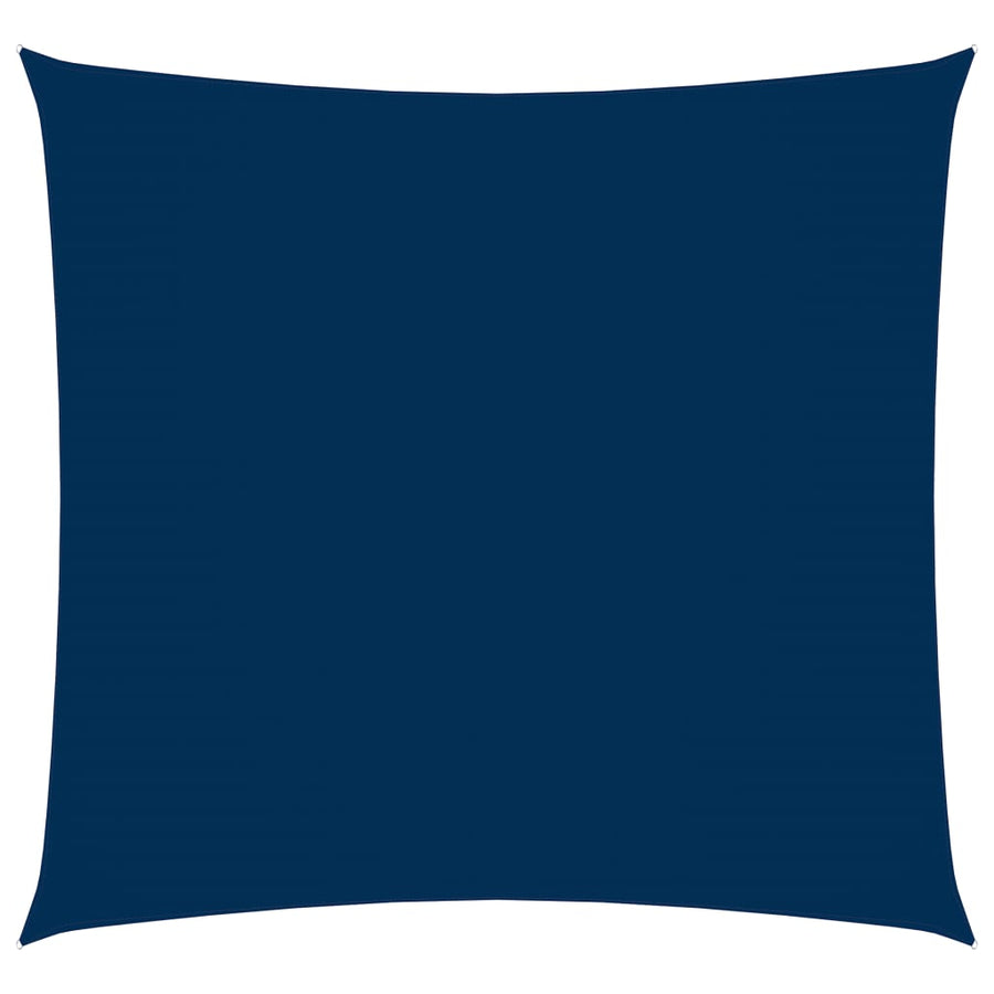 Schaduwdoek vierkant 3x3 m oxford stof blauw