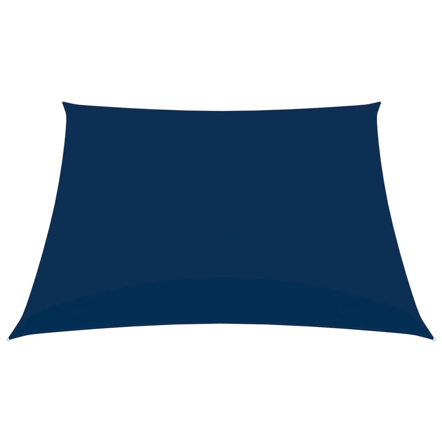 Schaduwdoek vierkant 3x3 m oxford stof blauw