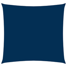 Zonnescherm vierkant 3,6x3,6 m oxford stof blauw 3.6 x 3.6 m Blauw