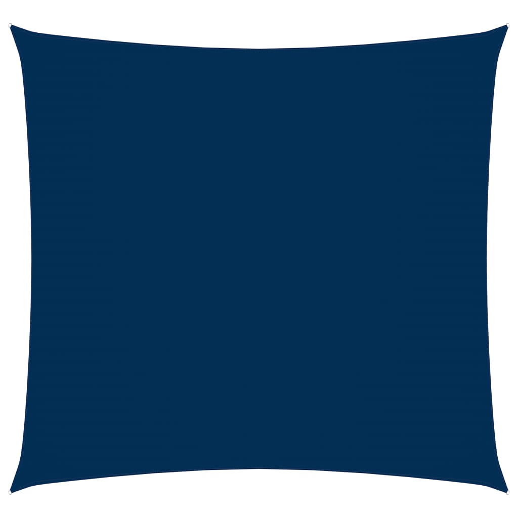 Schaduwdoek vierkant 4x4 m oxford stof blauw