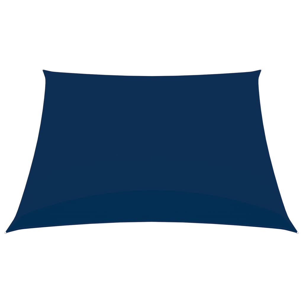 Schaduwdoek vierkant 4x4 m oxford stof blauw