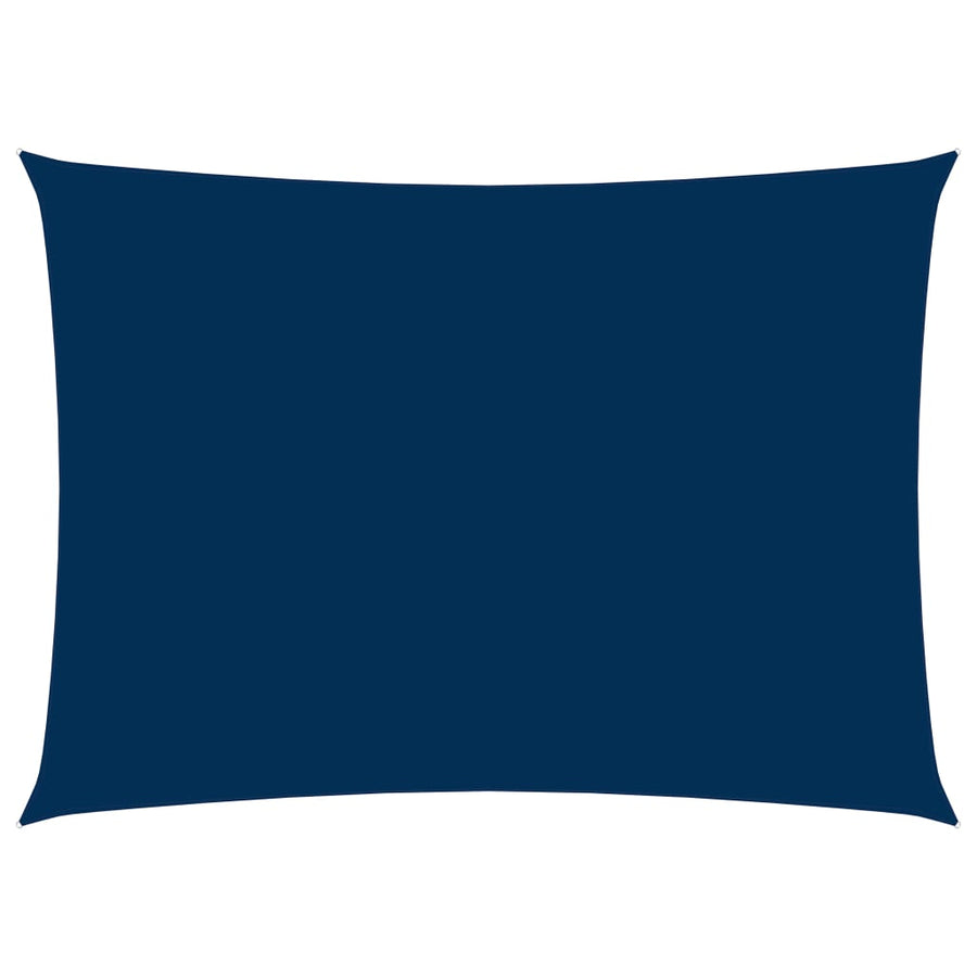 Zonnescherm Rechthoekig 4X6 M Oxford Stof Blauw