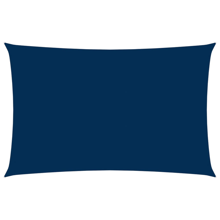 Zonnescherm Rechthoekig 4X6 M Oxford Stof Blauw