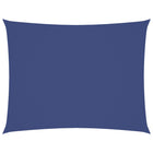 Zonnescherm rechthoekig 3x4 m blauw oxford stof