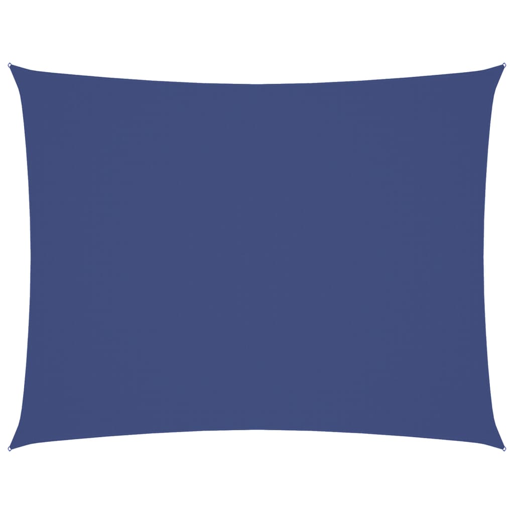 Zonnescherm Rechthoekig 3X4 M Oxford Stof Blauw 3 x 4 m
