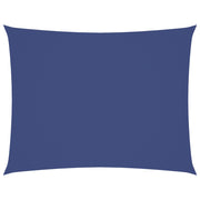 Zonnescherm rechthoekig 3x4 m blauw oxford stof