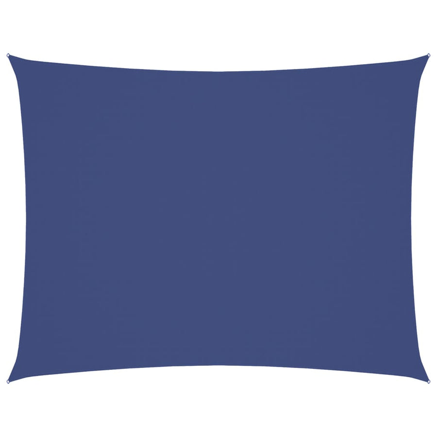Zonnescherm Rechthoekig 3X4 M Oxford Stof Blauw 3 x 4 m