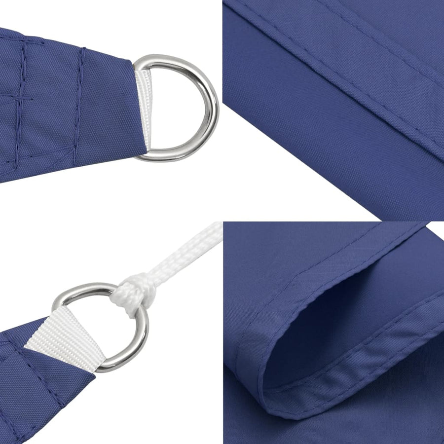 Zonnescherm Rechthoekig 3X4 M Oxford Stof Blauw 3 x 4 m