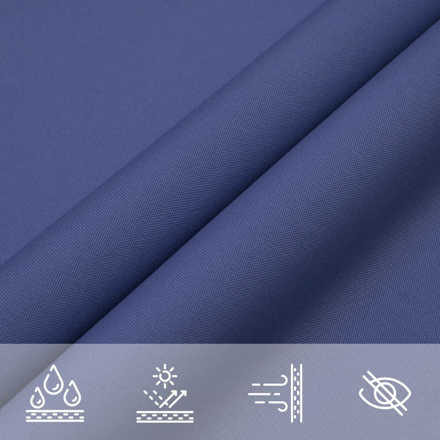 Zonnescherm Rechthoekig 3X4 M Oxford Stof Blauw 3 x 4 m