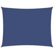 Schaduwdoek rechthoekig 3x6 m blauw oxford stof