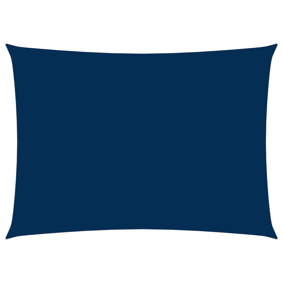 Zonnescherm Rechthoekig 4X6 M Oxford Stof Blauw