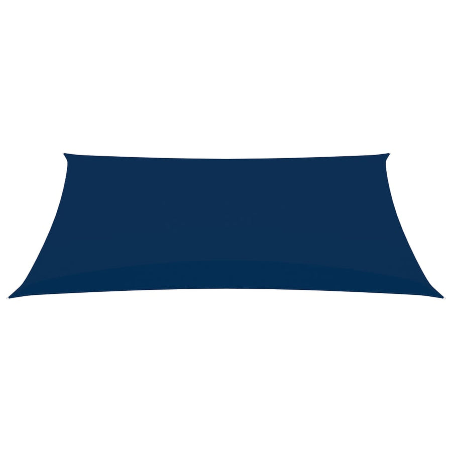 Zonnescherm Rechthoekig 4X6 M Oxford Stof Blauw