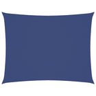 Schaduwdoek rechthoek 5x6 m oxford stof blauw