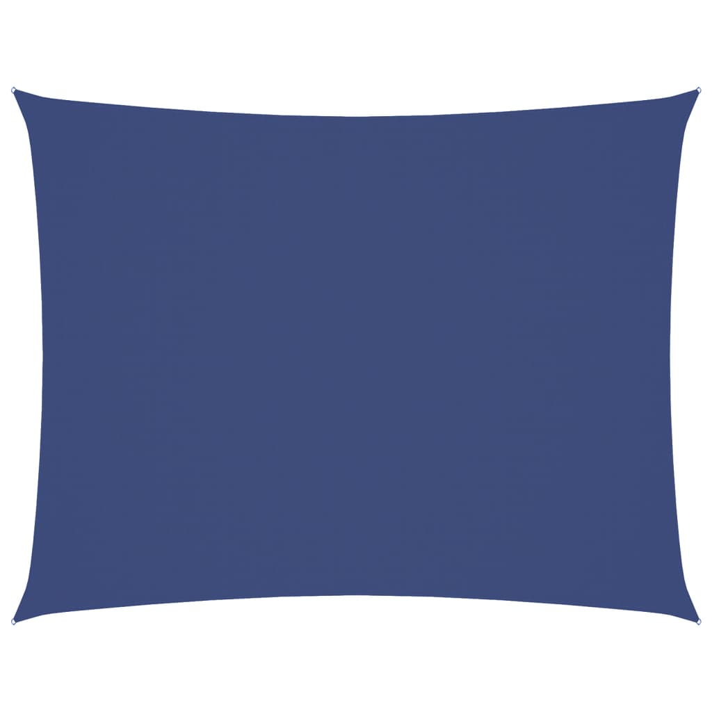 Zonnescherm Rechthoekig 5X6 M Oxford Stof Blauw