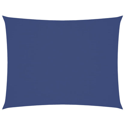 Zonnescherm Rechthoekig 5X6 M Oxford Stof Blauw