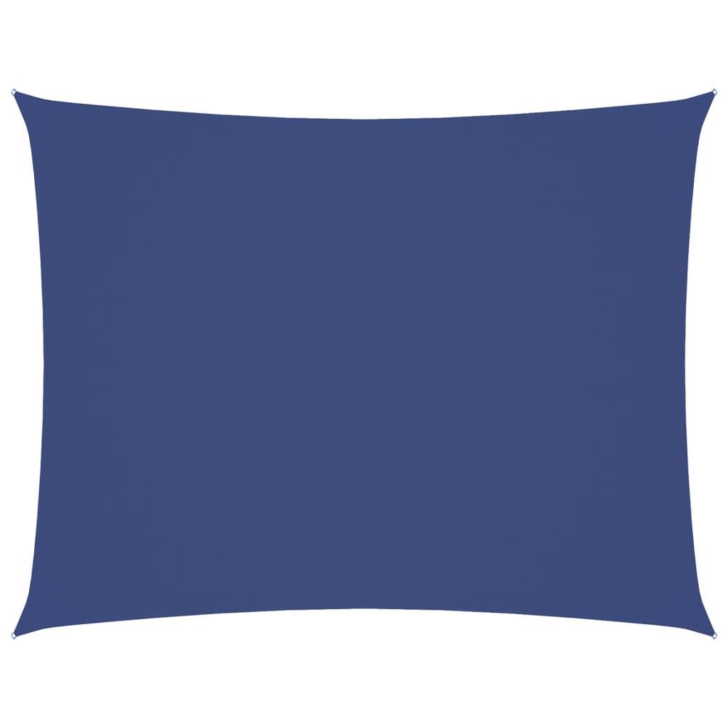 Schaduwdoek Rechthoekig Oxford Stof Blauw 5 x 7 m