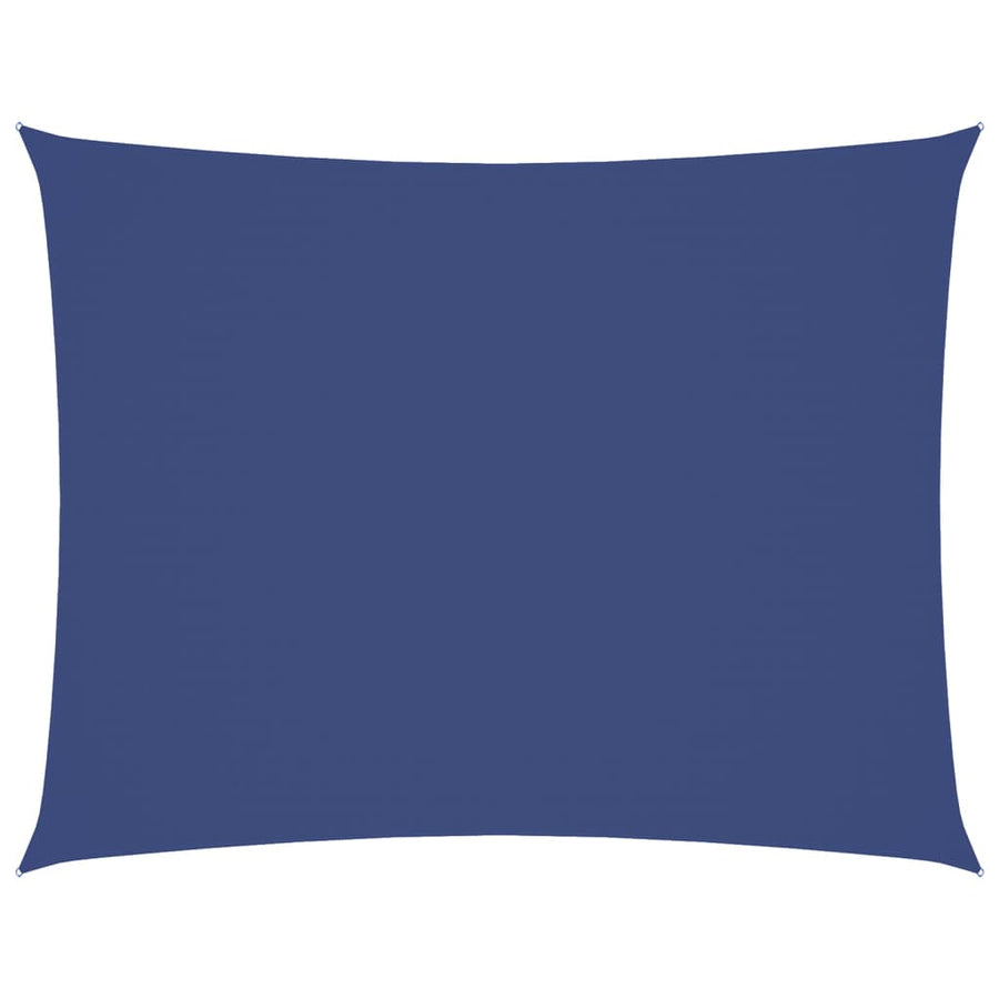 Schaduwdoek Rechthoekig Oxford Stof Blauw 5 x 7 m