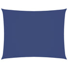 Schaduwdoek rechthoekig 6x8 m oxford stof blauw