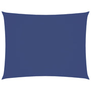 Schaduwdoek rechthoekig 6x8 m oxford stof blauw