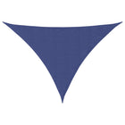 Sun shade sail triangular 5x7x7 m oxford fabric blue