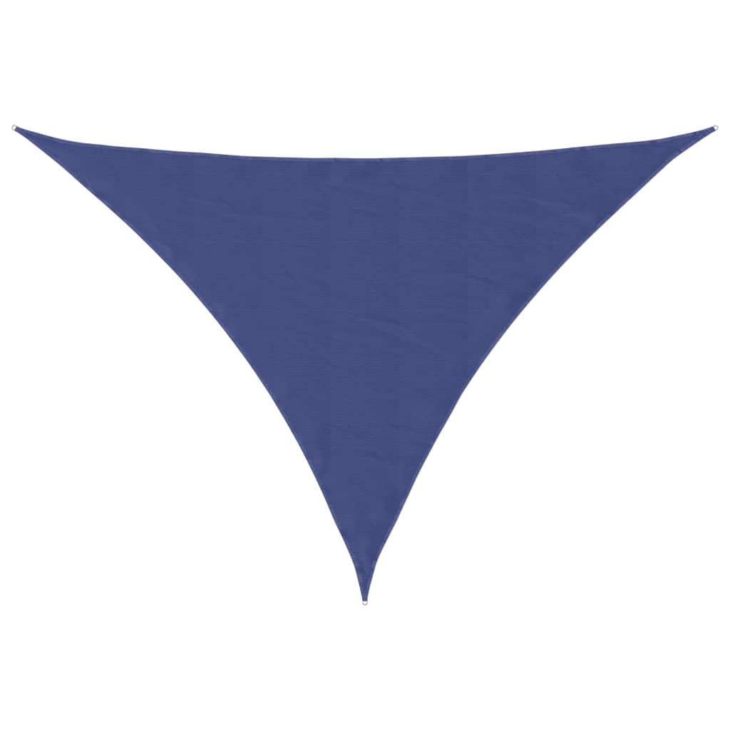 Zonnescherm Driehoekig 5X7X7 M Oxford Stof Blauw
