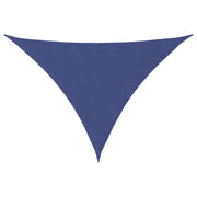 Zonnescherm driehoekig 5x7x7 m oxford stof blauw