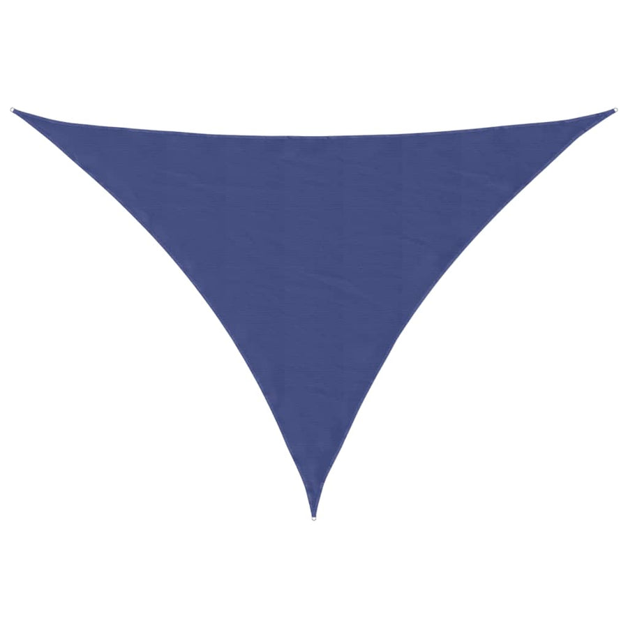 Zonnescherm Driehoekig 5X7X7 M Oxford Stof Blauw