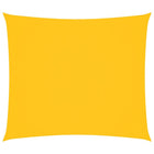 Schaduwdoek rechthoekig 2x2,5 m geel oxford stof