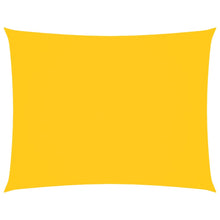 Zonnescherm Rechthoekig 2,5X3,5 M Oxford Stof Geel