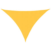 Schaduwdoek driehoek 3x4x4 m geel oxford stof