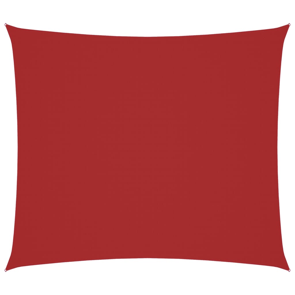 Zonnescherm Rechthoekig 2X2,5 M Oxford Stof Rood