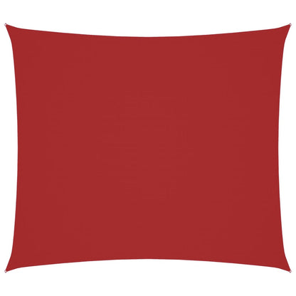 Zonnescherm Rechthoekig 2X2,5 M Oxford Stof Rood