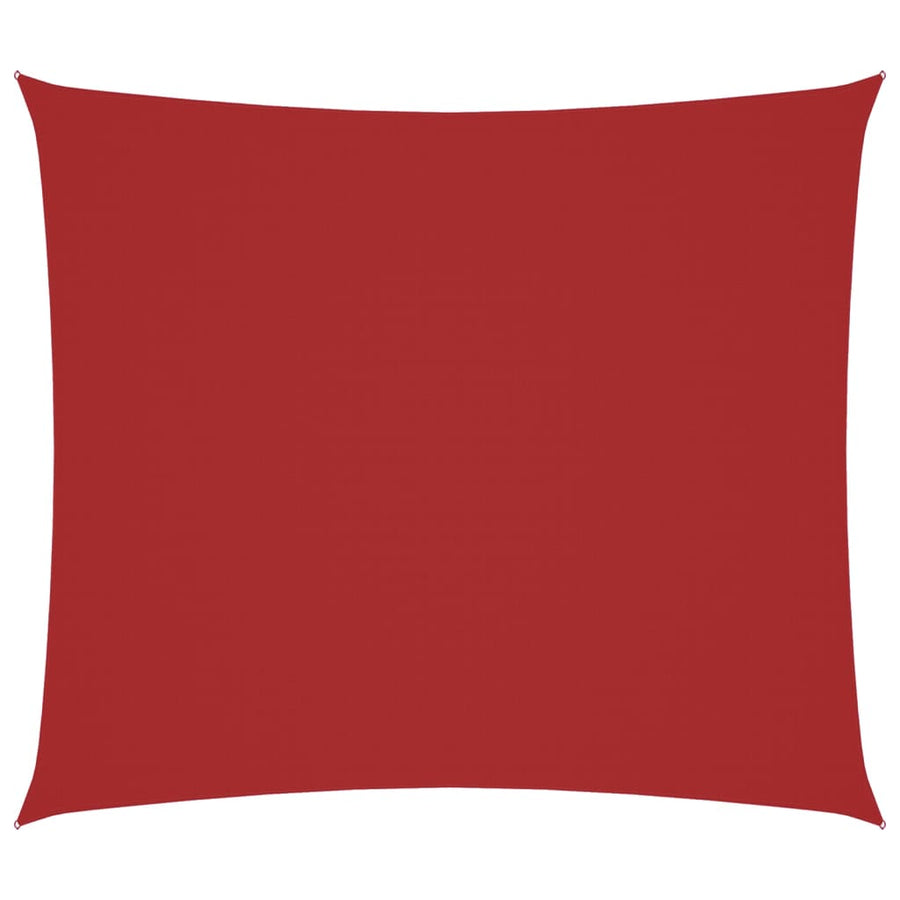 Zonnescherm Rechthoekig 2X2,5 M Oxford Stof Rood