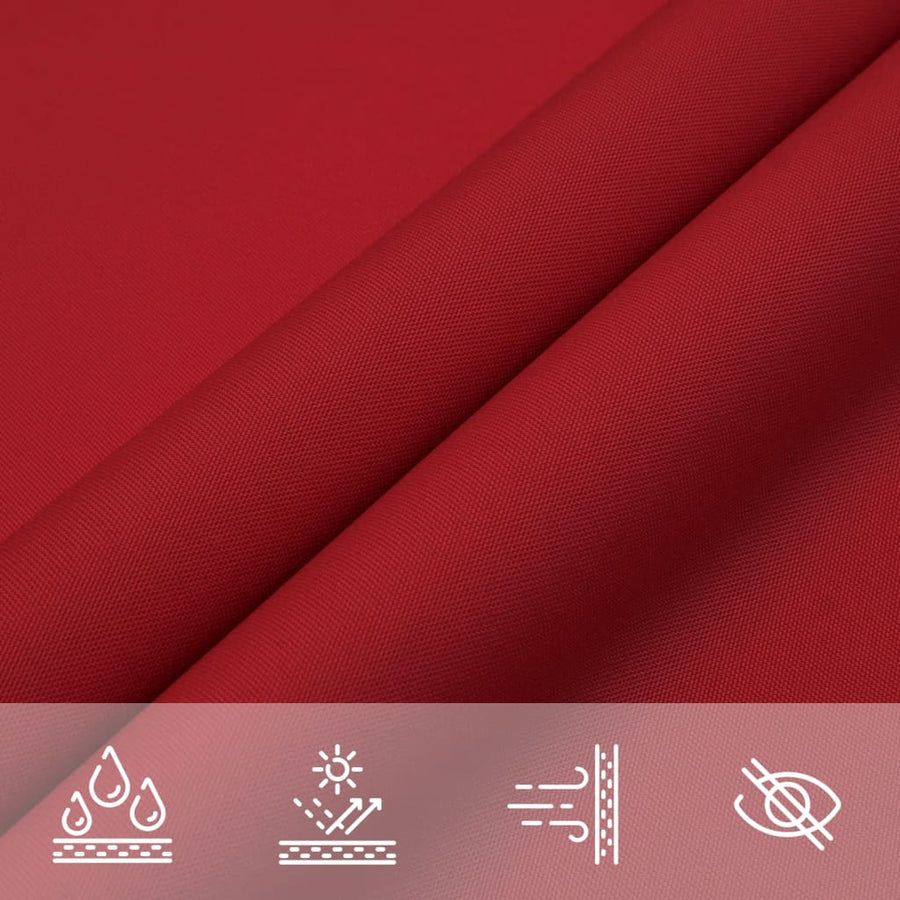 Zonnescherm Rechthoekig 2X3,5 M Oxford Stof Rood