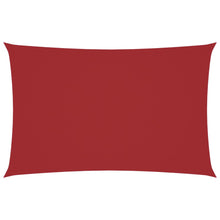 Zonnescherm Rechthoekig 2X4,5 M Oxford Stof Rood 2 x 4.5 m