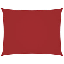 Zonnescherm Rechthoekig 3,5X5 M Oxford Stof Rood 3.5 x 5 m