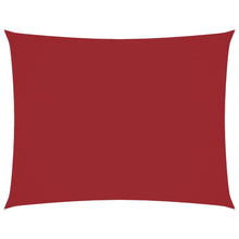 Schaduwdoek Rechthoekig Oxford Stof Rood 6 x 8 m