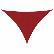 Schaduwdoek Driehoekig Oxford Stof Rood 3 x 4 x 4 m