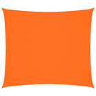 Schaduwdoek rechthoek 2x2,5 m oranje oxford stof