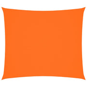 Schaduwdoek rechthoek 2x2,5 m oranje oxford stof