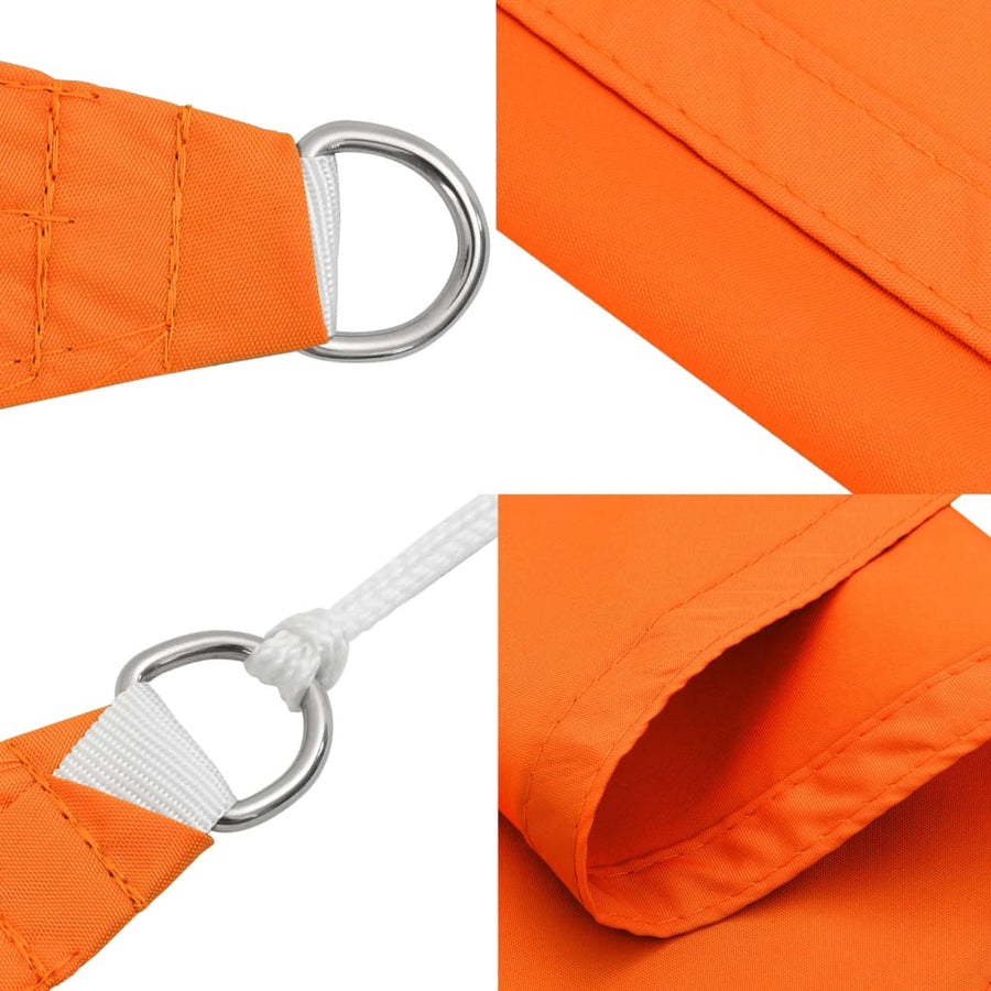 Zonnescherm Rechthoekig 2X2,5 M Oxford Stof Oranje