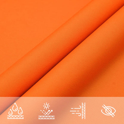 Schaduwdoek Rechthoekig 2X3 M Oxford Stof Oranje Oranje