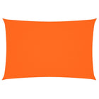 Zonnescherm rechthoekig 2x4 m oranje oxford stof