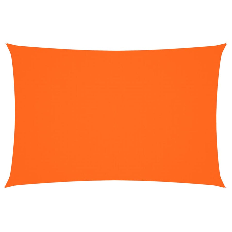 Zonnescherm Rechthoekig 2X4 M Oxford Stof Oranje Orange 2 x 4 m
