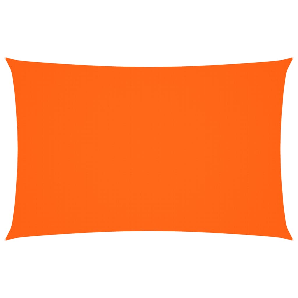 Zonnescherm Rechthoekig 2,5X5 M Oxford Stof Oranje