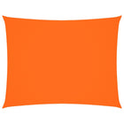 Schaduwdoek rechthoek 3x6 m oranje oxford stof