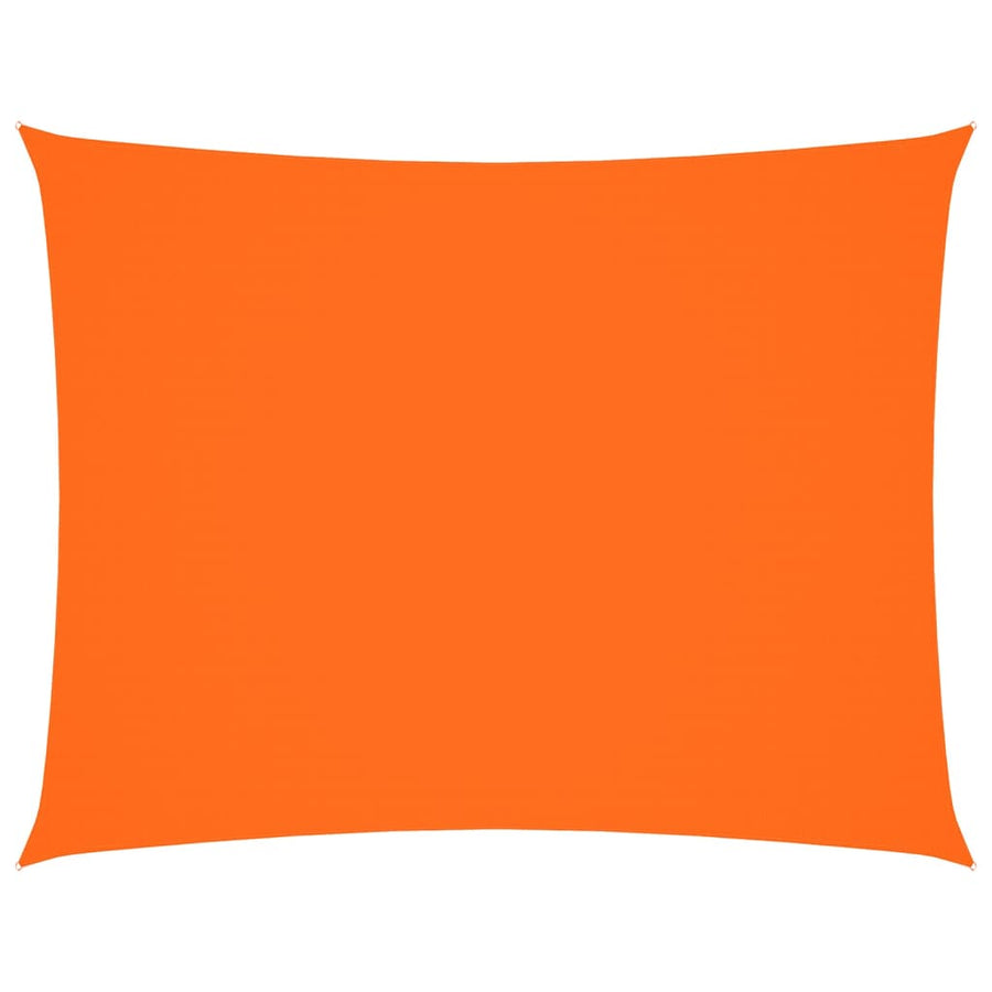 Schaduwdoek rechthoekig 3x6 m oxford stof oranje